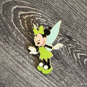 Disney Minnie Mouse Fairy Pin - Lime and Black